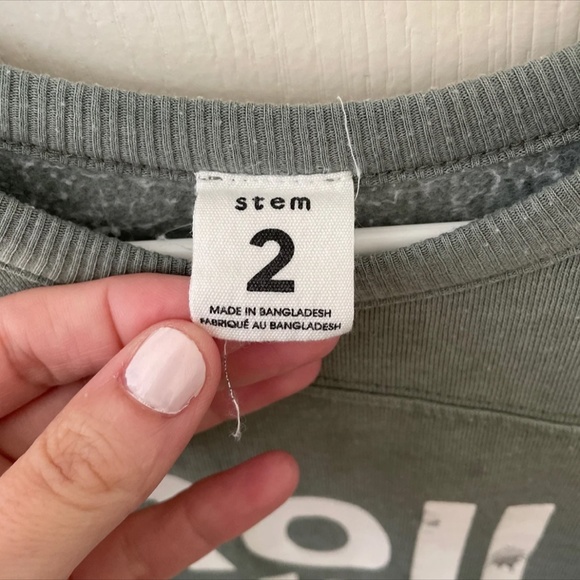 Kids Stem 'Roll with it!' Paint Splatter Sweatshirt - Picture 4 of 4